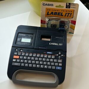 Casio Black Label Printer with Tape
